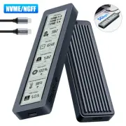 NEW M.2 NVMe NGFF SSD to USB Type C Enclosure Case Converter Adapter B&M + M Key
