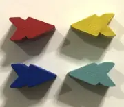 Rise Of Tribes Game Replacement Part - Score Markers NEW