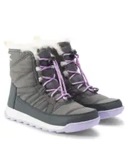 [Sorel Kids] Sorel Kids Whitney II Plus Lace ankle boots UK 2 grey