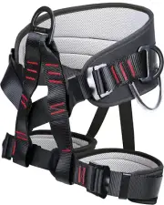 Adjustable Thickness Climbing Harness Half Body Harnesses for Fire Rescuing Cavi