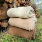 Sale! Wool Blanket 100% Wool 155x200cm Lambswool Plaid Virgin