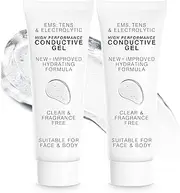 Rio Conductive Gel, Highly Conductive Gel for EMS Machine, TENS Machine, RF & Circulation Boosting Devices, Improves Conductivity & Increases Stimulation, Skin Friendly, Irritation Free, Scent Free