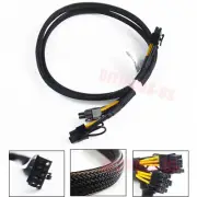 63cm New Power Adapter PCIE Cable 10pin to 8+8pin For HP DL380 G9 Gen9 and GPU