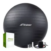 Yoga Ball Extra Thick Exercise for Balance Stability Pregnancy Physical Therapy