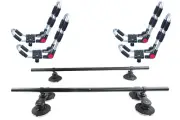 Monkey Bars Kayak Deluxe Kit - 2020 Edition, Transport 2 Kayaks Or Canoes