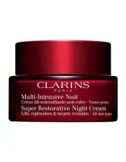 [Clarins] Super Restorative Night Cream - All Skin Types 50ml