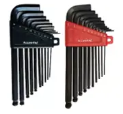 Allen-Pal Ball End Hex Key Set (20 Piece) | SAE & Metric Long Arm Allen Wrenches