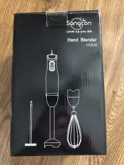 Sangcon Immersion 3 In 1 Blender & Mixer & Milk Frother - Black