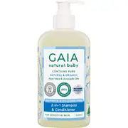 Gaia Natural Baby 2-In-1 Shampoo & Conditioner 500mL