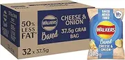 Walkers Baked Cheese and Onion Crisps Case, 32 Units x 37.5 g