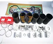 for Hino J08CT J08C-T J08C Engine Rebuild kit Gasket Liner Piston Ring Bearings