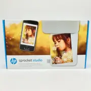 HP Sprocket Studio Digital Bluetooth Laser Photo Printer 4x6" Pictures (3MP72A)