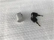 Ignition Barrel Key Switch for CBT125 CB125T CBT 125 CM125 Motorcycle Ignition Switch Fuel Gas Cap Helmet Seat Lock Key Set Motor Ignition Key Switches(Car Lock)
