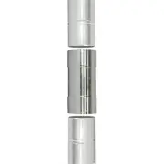 SoloWilder Stove Pipe Female-Female Version Transposed 2.36 inch Flue Connect...