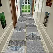 Carpet, for Balcony Hallway Office Carpet Thick Anti-Slip Rug Kitchen Hall Stairs Narrow Runner Rug with Non Slip Backing,1m x 3m
