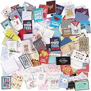 All Occasion Greeting Cards Assortment Box; 108 Blank Greeting Cards & Envelopes, Thank You Cards, Sympathy Cards, Birthday Card and Others