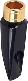HONITANO Replacement Copper Ring Mouthpiece for Alto Saxophone Music Instrument Accessory for Enhanced Playability and Rich Sound Black