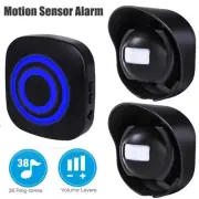 Wireless Driveway Alarm Doorbell 656ft Motion Sensor Outdoor Home Security M6W6