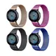 Samsung Galaxy Watch 46mm通用 尼龍織紋/ 磁吸式/ 矽膠 手錶錶帶 (寬度22mm)
