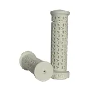AME BMX Bike Grips Zone Firm White Flangeless A'ME Old School Bicycle GT DYNO