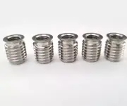 Thread Reducer / Thread Repair Inserts A4 Stainless Steel Through Tapped 5 Pack