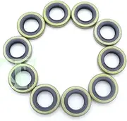 Repair Parts 10Pcs/lot Crankshaft Crank Shaft Oil Seal Kit Fit Husqvarna 268 272 61 66 266 K650 K700 K960 K970 Chainsaw Parts #503260204 Accessories