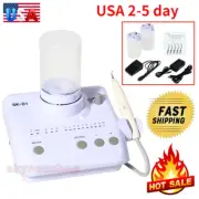 Dental Ultrasonic Piezo Scaler + Handpiece + 5*Tips +2*Bottles Fit DTE SATELEC