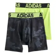 Adidas Boys Sport Performance Climalite Graphic Pack Boxer Briefs Sz L L16150