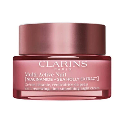 Clarins Multi-Active Nuit (Niacinamide + Sea Holly Extract) Skin Renewing Line-S