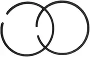 50.4MM*1.5MM 38230049 38231016 4P-15.2 4P-10.2 4VCS-10.2 4VCS-6.2 4VC-10 4VC-6-40P Piston Ring for Refrigeration Compressor