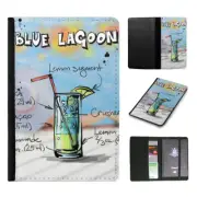PASSPORT ITINERARY ORGANIZER|ALCOHOL BLUE LAGOON SPIRITS BEER