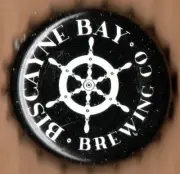 USA Plastic Lined Beer Crown Bottle Cap: Biscayne Bay Brewing