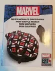 Waffle Maker Mini Marvel Spiderman Spider-Verse Miles Morales Breakfast