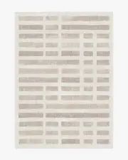 150' x 215' | Machine Washable Runner Rug | Kid & Pet Friendly | Indoor Rug | Laine Ivory & Natural Flatwoven Rug | Ruggable
