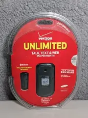 Verizon VZW-SKU SCHU365HPP Phone with Bluetooth Headset NEW RARE