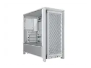 Corsair Frame 4000D White Steel / Tempered Glass ATX Mid Tower Computer Case
