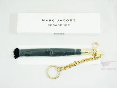 Marc Jacobs Decadence Keychain Tassel in BLACK *NWT* Limited Edition