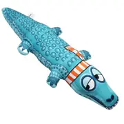 Squeaky Soft Plush Crocodile Dog Toy