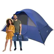 5 Person Camping Tent - Includes Rain Fly and Carrying Bag - Easy Set Up Tent...