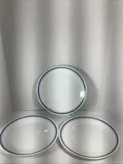 NEW~Set Of 3~Corelle®️by Corning®️Indigo 10.25” Dinner Plates