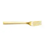 Oneida B408FSLF Chef's Table™ Golden Finish 7.125" Salad Fork - 1 Doz