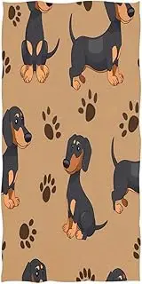 RPLIFE Cute Dachshund Dogs Beach Towels, Sand Free Beach Towel for Men Women