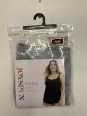 Joyspun Nursing Cami Built In Shelf Bra S-M GREY New
