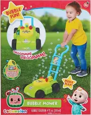 Cocomelon Bubble Mower w/ bubbles - New & Sealed !!