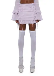 [Sugar Thrillz] Hearts Aglow Mini Skirt