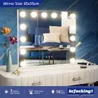 Maxkon 14 LED Aluminium Makeup Mirror Hollywood Style Lighted Vanity Mirror