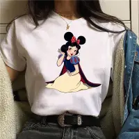 在飛比找蝦皮購物優惠-Mouse Princess T Shirt Women 動