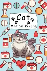 在飛比找博客來優惠-Cat Medical Record: Cute Cats 