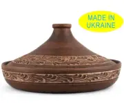 2.1 Qt Tagine Handmade Red Clay Stoneware Tajine Engobe Stoneware Таджин طاجين