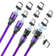 Magnetic Charging Cable, Fast Charging and Data Transfer Magnetic USB Cable, ...